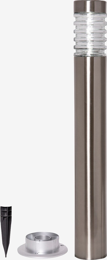 Solcellepullerten Bologna 80cm - Sølv