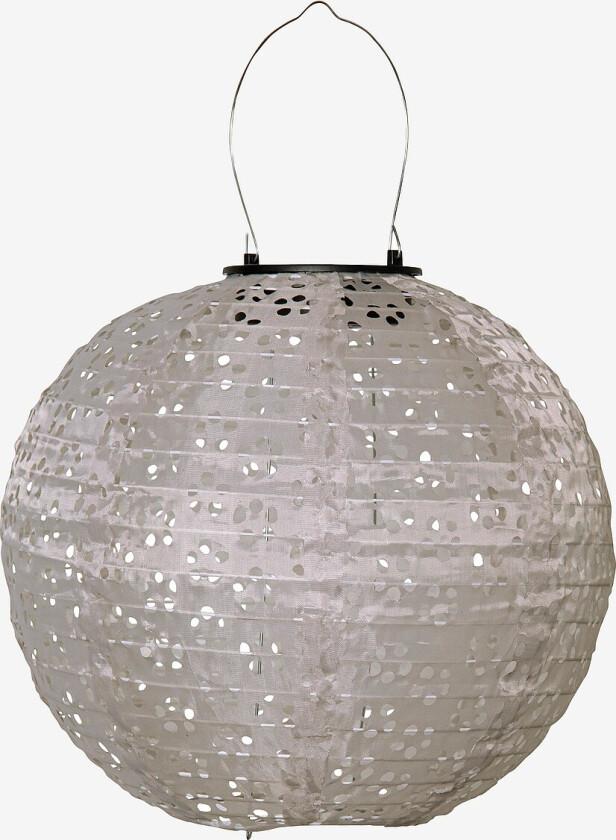 Solcelledekorasjon Festa 25cm - Beige