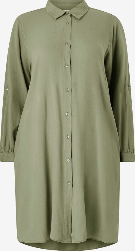 Skjortekjole kcMille Shirt Dress - Grønn