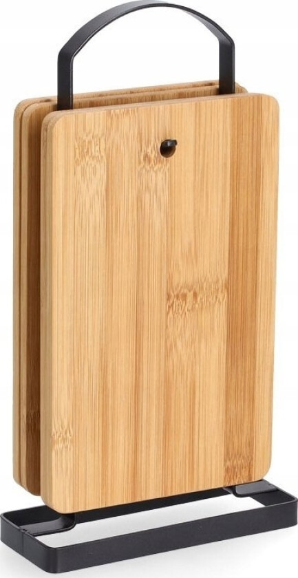Skjærebrett Med Bambushåndtak, 2 Stk. Med Stativ