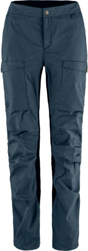 Abisko Hybrid Trail Trousers W Dame, 560 Navy, 38/Long