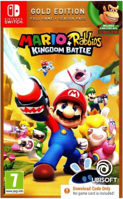 Mario + Rabbids Kingdom Battle (Gold Edition) (Code in Box)