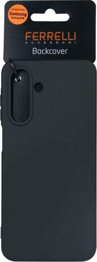 Samsung Galaxy A26 silikon deksel, svart