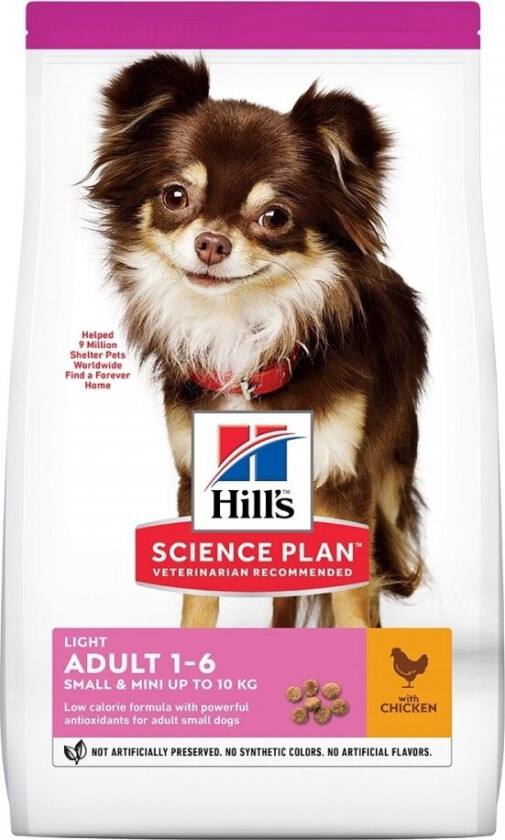 Hill's Science Plan Dog Adult Small & Mini Light Chicken (6 kg)