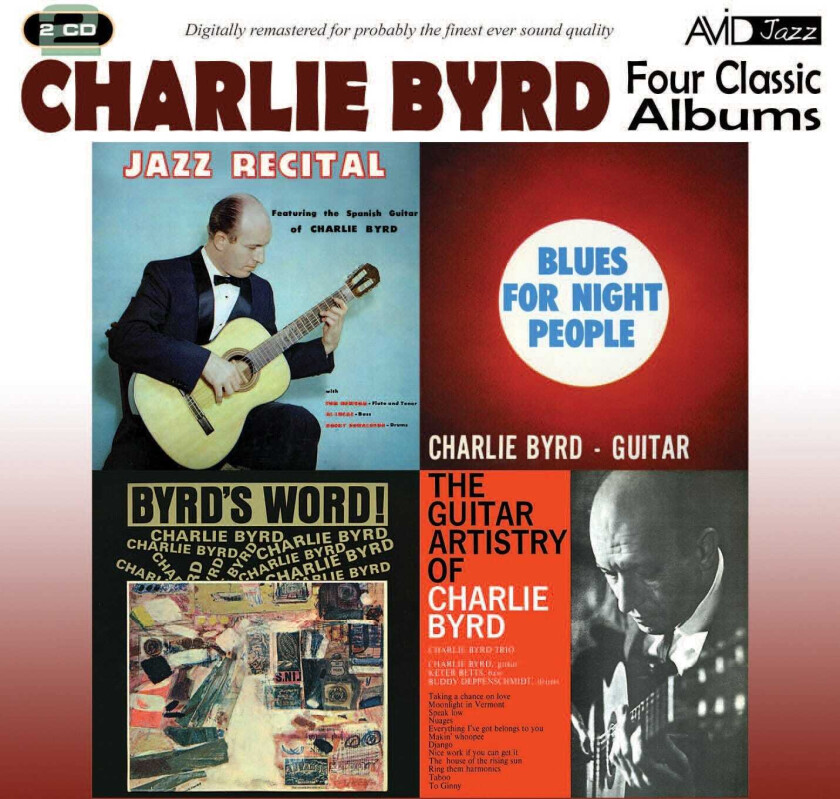 Charlie Byrd Four Classic Albums CD