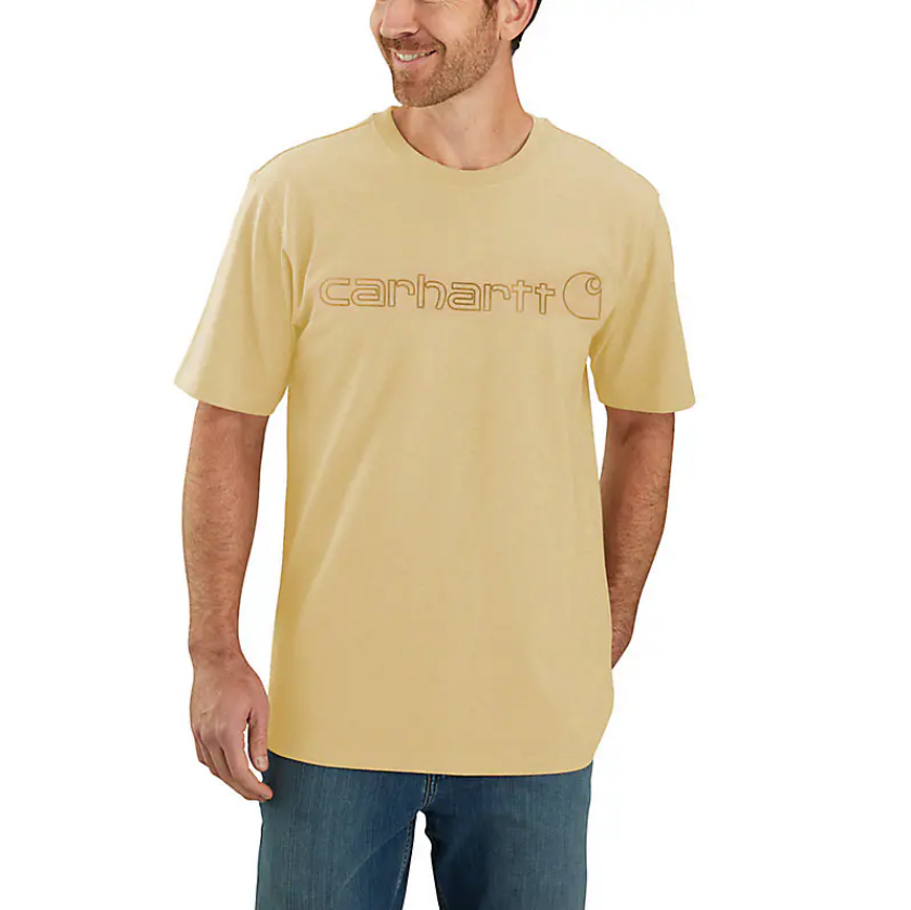 Men's Core Logo T-Shirt S/S Beach Heather