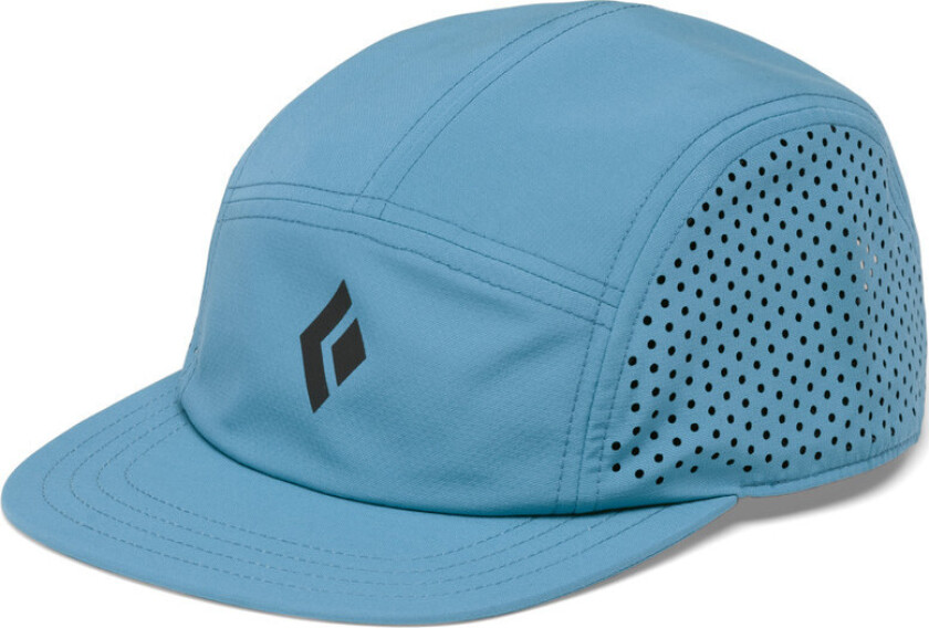 5-Panel Synthetic Cap Creek Blue-black Icon Logo