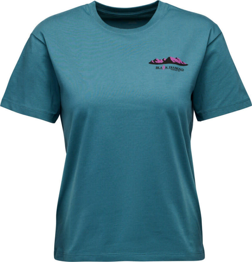Women's Mountainscape Short Sleeve Tee Creek Blue