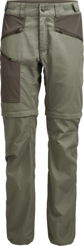 Women's Tived Zip-Off Pant Aloe Green/forest Green