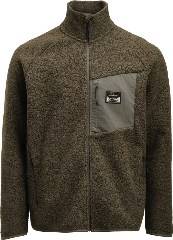 Men's Flok Wool Pile Forest Green