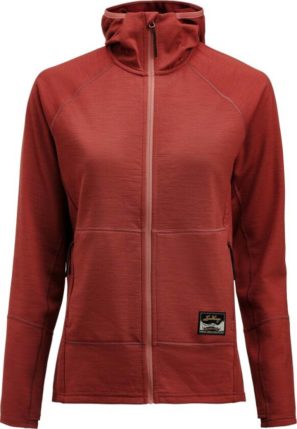 Women's Tived Merino Hoodie Rosewood