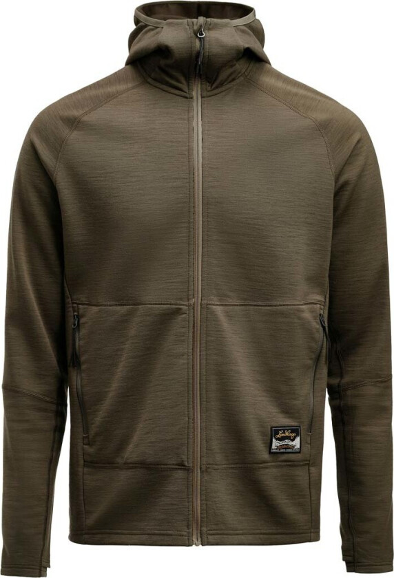 Men's Tived Merino Hoodie Forest Green