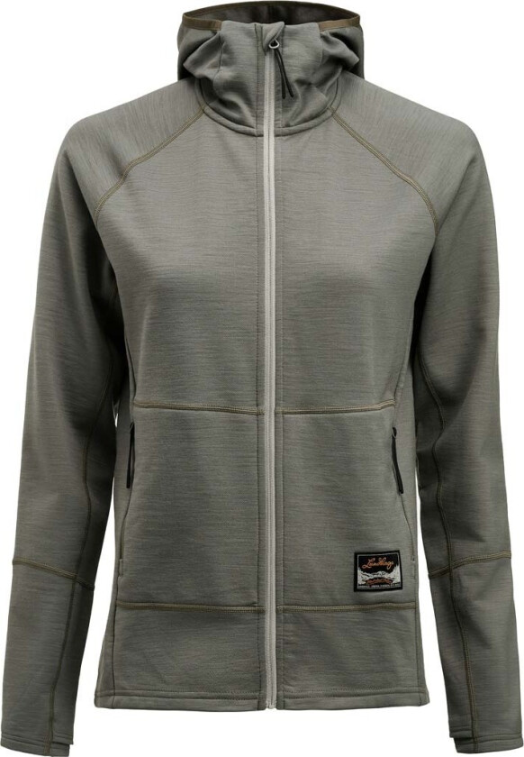 Women's Tived Merino Hoodie Aloe Green
