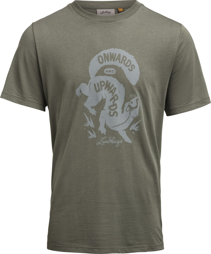 Men's Järpen Printed T-Shirt Aloe Green
