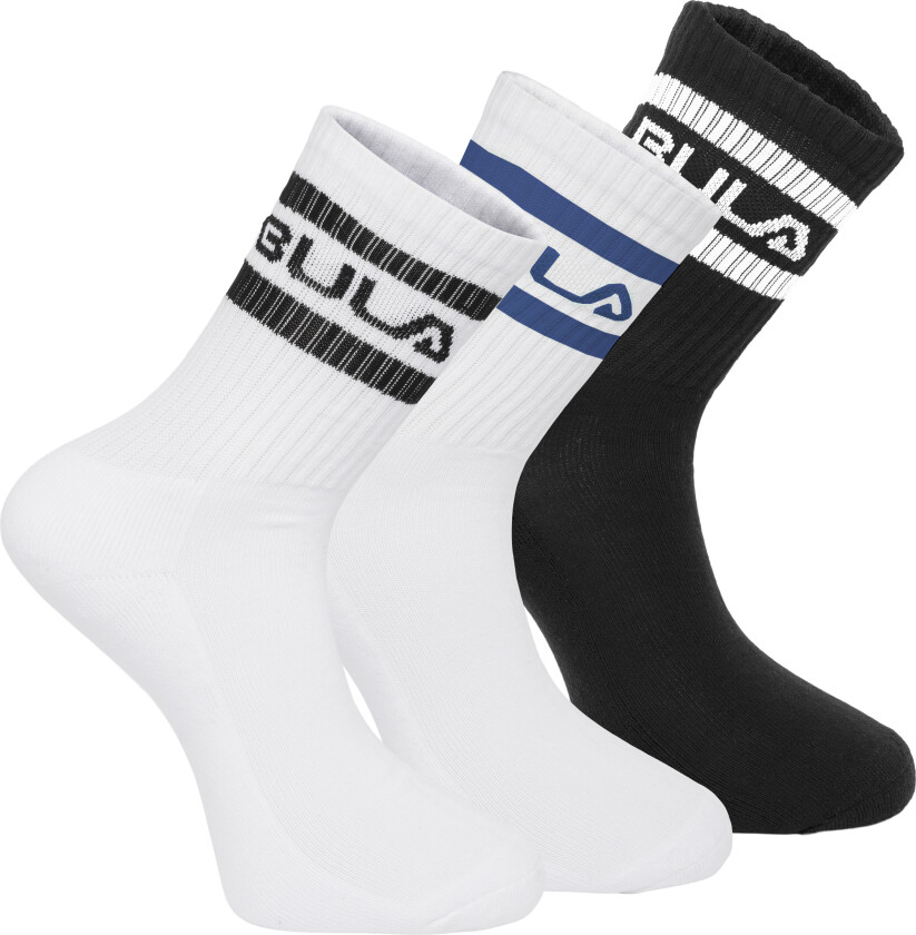 Unisex 3pk Socks Off! Electric Blue