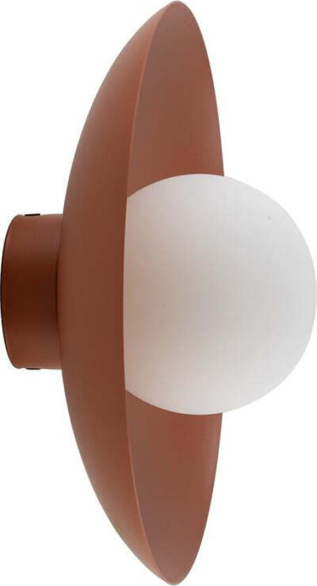 Slate vegglampe - Brun