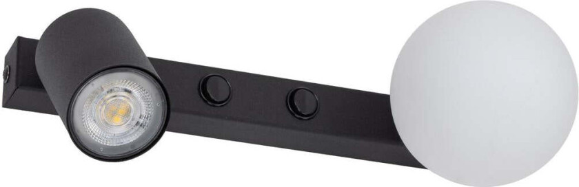 Vox vegglampe - Svart