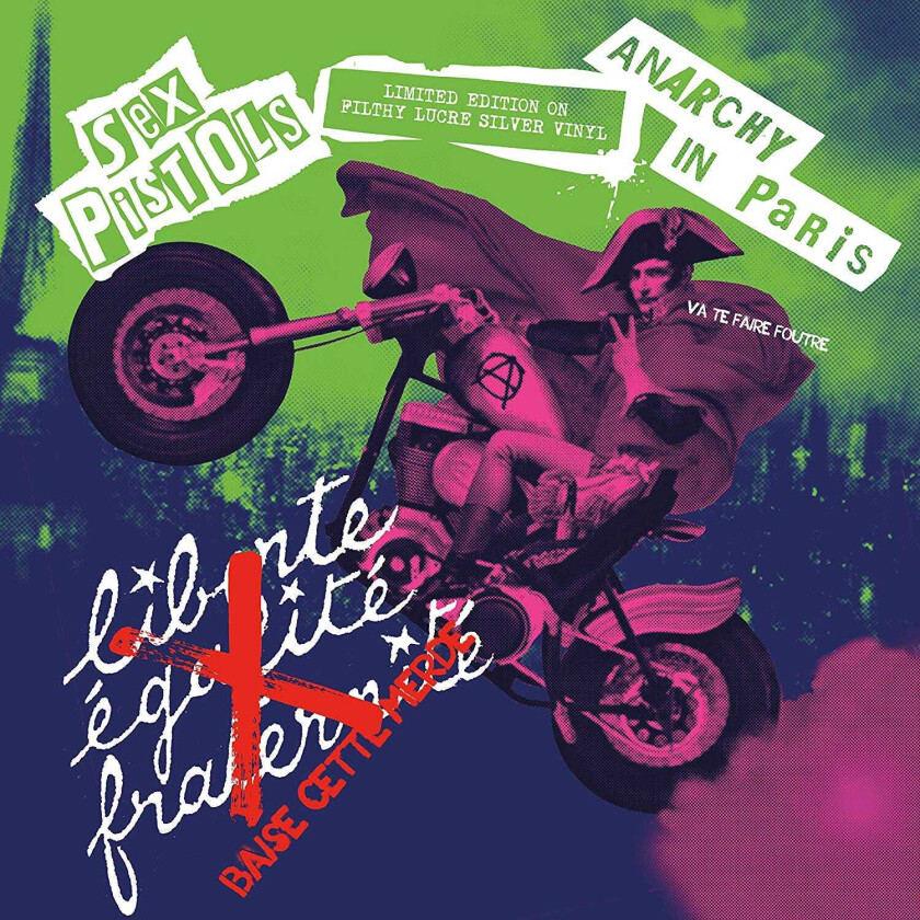 Sex Pistols Anarchy In Paris LP/Vinyl
