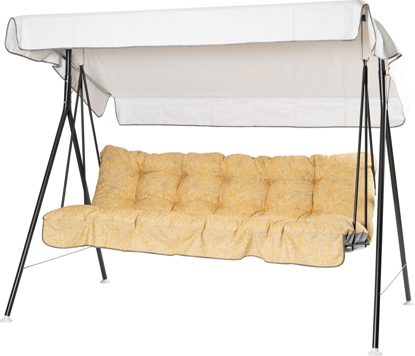 Teneriffa Komplett Hengekøye 190 cm - Grå/Gul