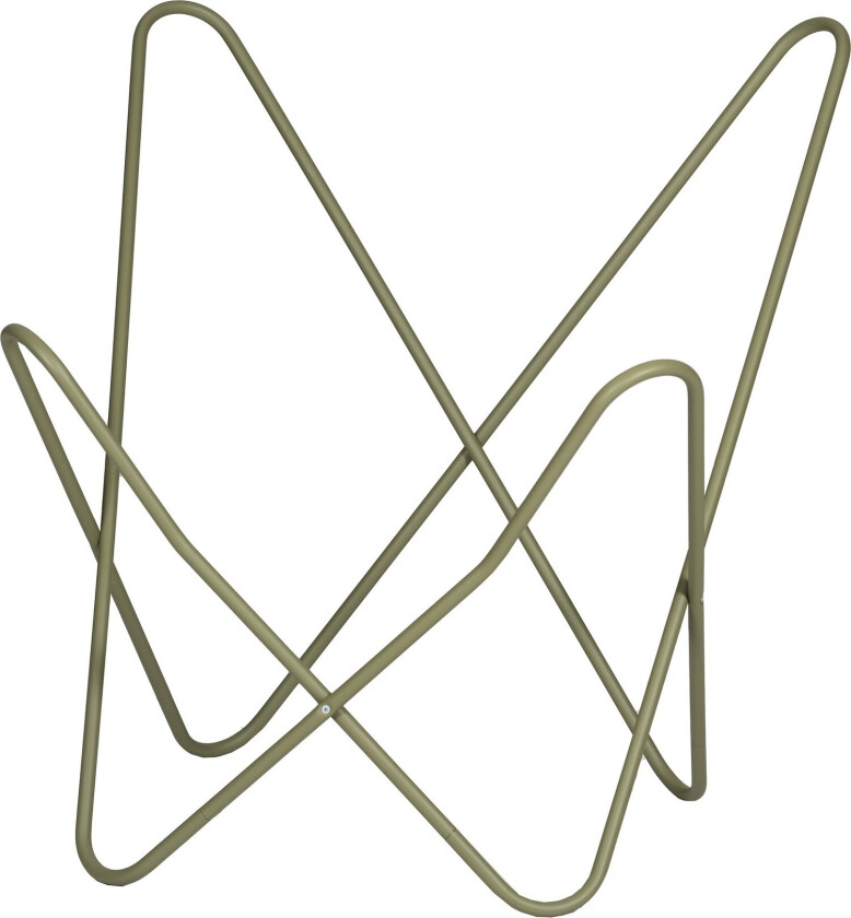 Jamna Ramme Flaggermusstol Utendørs 85x55 cm uten Stoff - Grønn