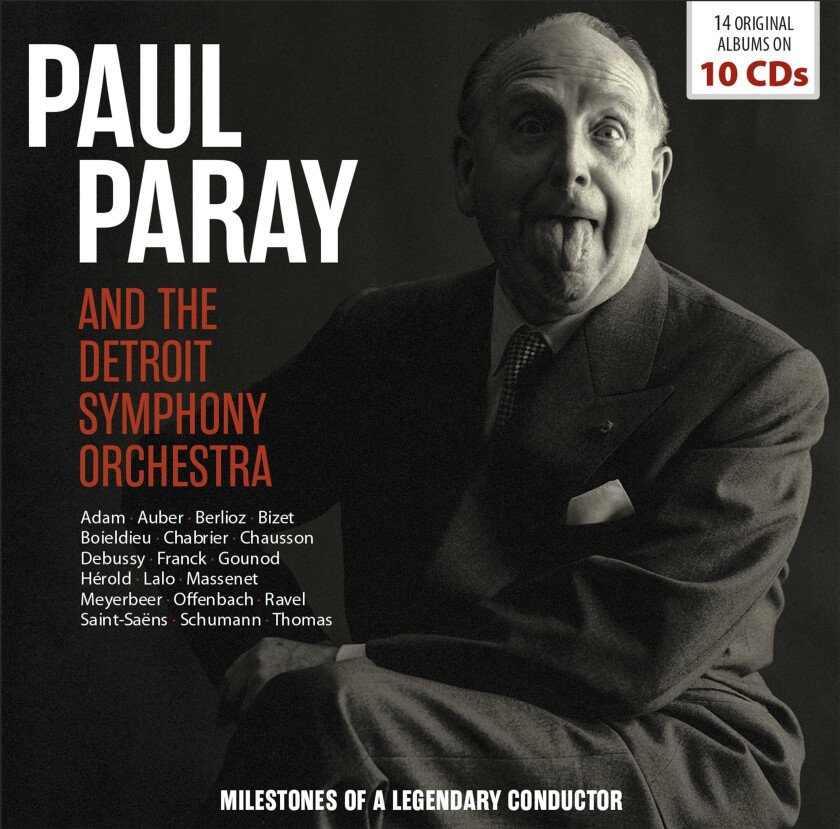 Paul Paray Technical Brilliance From Detroit CD
