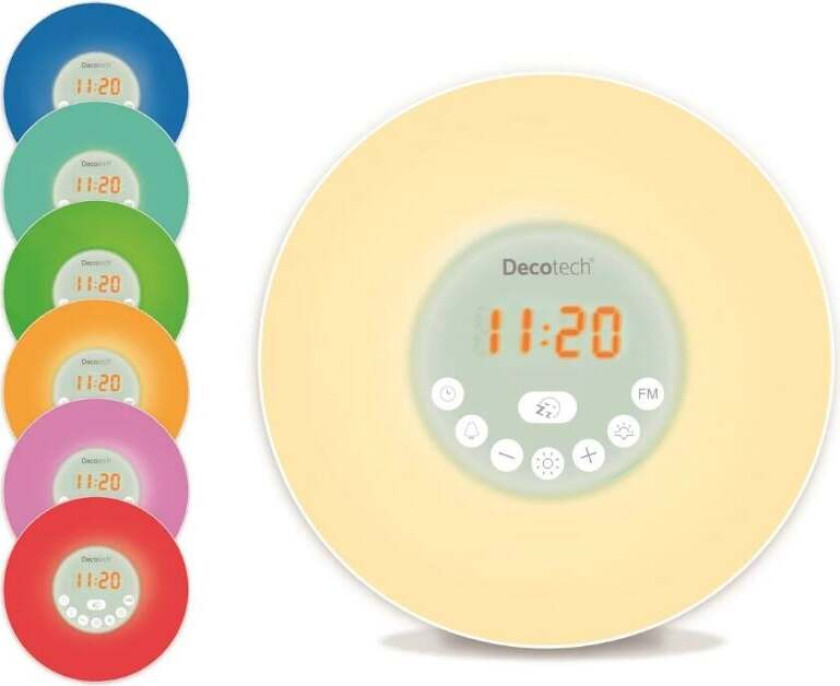 - Decotech® Sunrise Colour Alarm Clock (RL998)