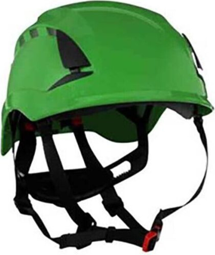 SecureFit X5004VE Vernehjelm dobbelt godkjenning, ventilert, 1000V Grønn