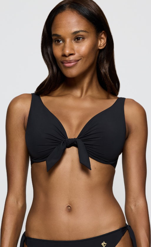 Summer Twist bikinitopp med bøyle, svart, Størrelse: 42E, Kvinner