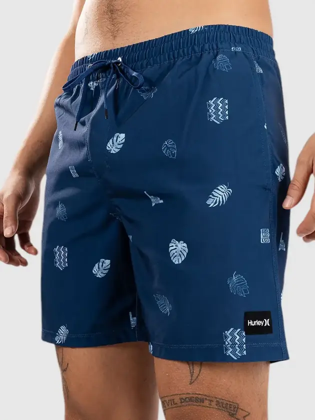 Hurley Cannonball Volley 17" Boardshorts blå