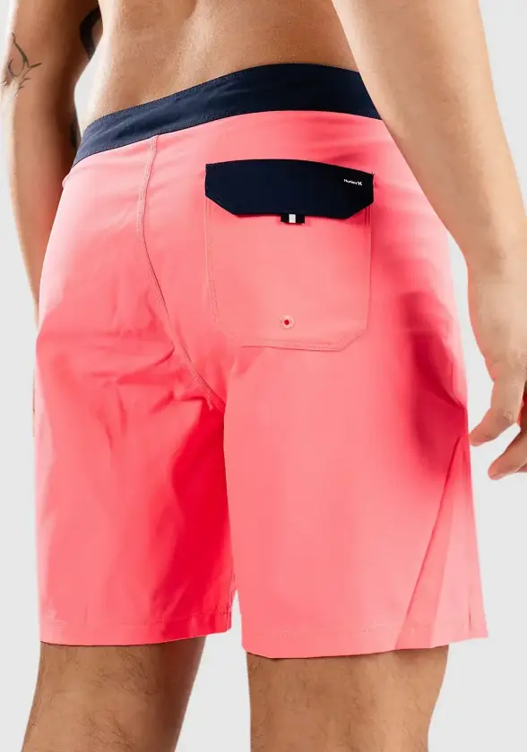 Hurley Phntm -Eco Oao Solid 18' Boardshorts rosa