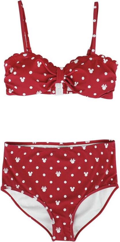 Disney Bikinisett - Dots - S til XXL - Damer - flerfarget