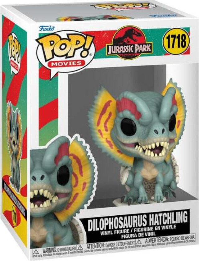 Dilophosaurus Hatchling Vinylfigur 1718 - Funko Pop! - Funko Shop Europe