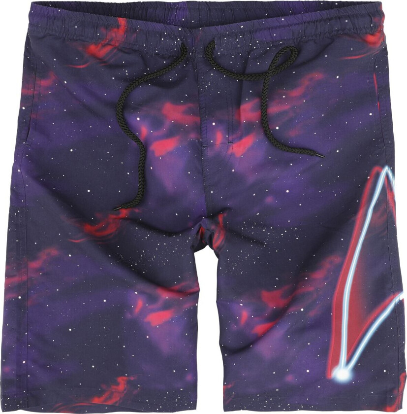 Badeshorts - Galactic - S til XXL - Herrer - flerfarget