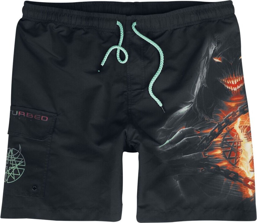 Badeshorts - EMP Signature Collection - M til 3XL - Herrer - svart