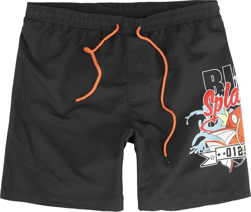 gaming Badeshorts - Magikarp - S til XXL - Herrer - svart
