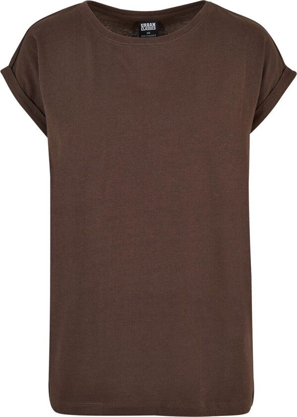 T-skjorte - Ladies Extended Shoulder Tee - XS til 4XL - Damer - brun