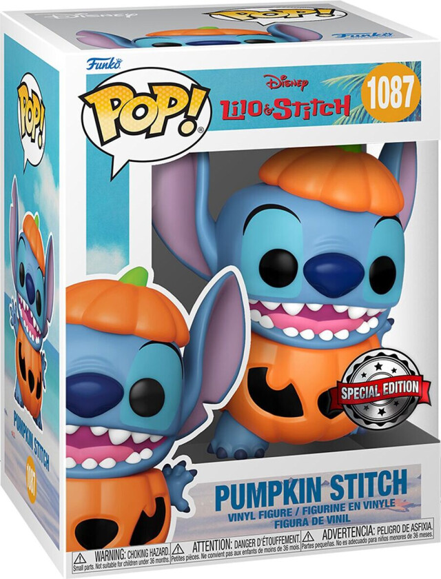 Pumpkin Stitch Vinyl Figur 1087 - Funko Pop! - Funko Shop Europe