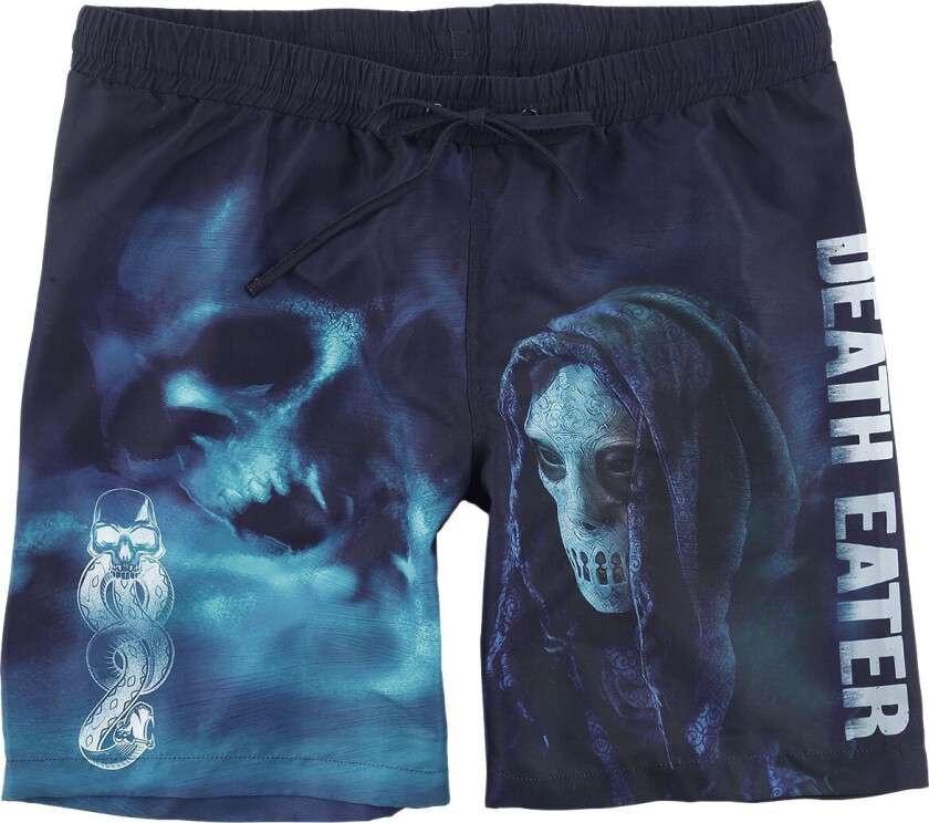 Badeshorts - Death Eater - M til L - Herrer - svart