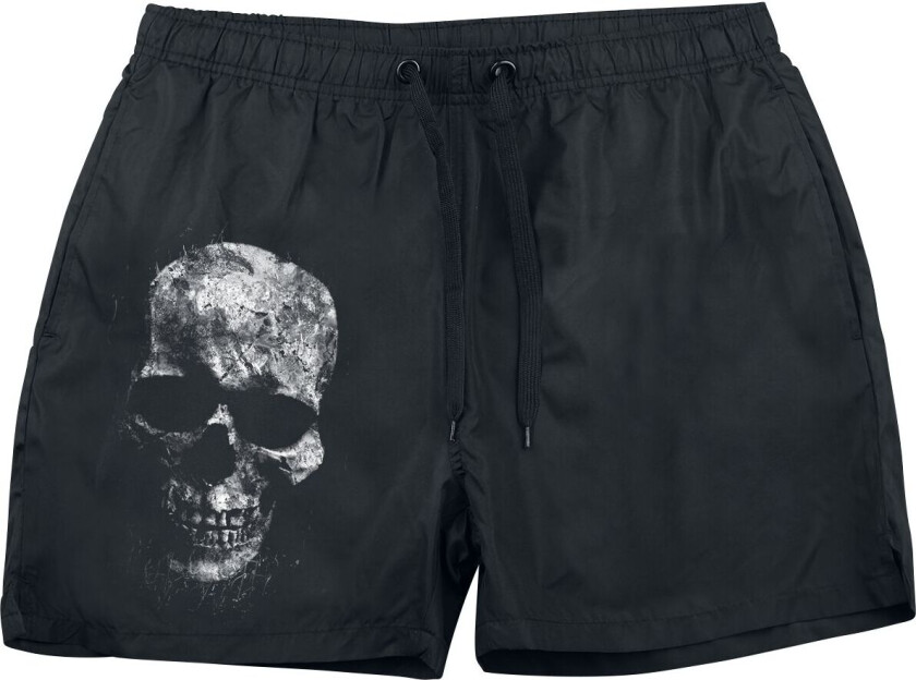Badeshorts - S til XXL - Herrer - svart