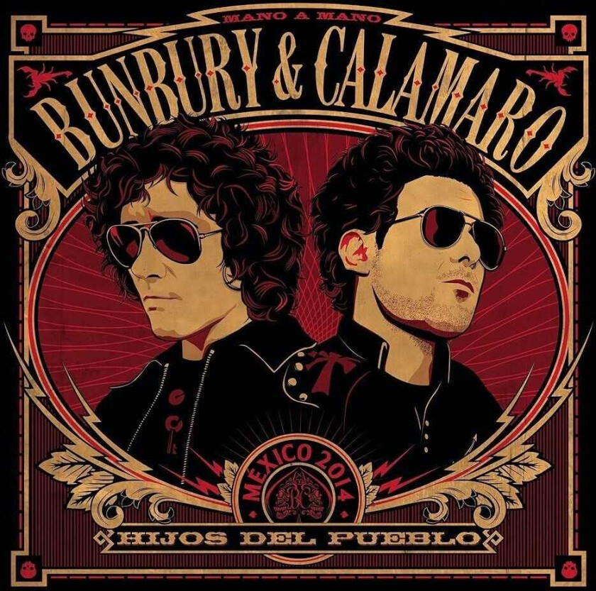 Bunbury & Calamaro Hijos Del Pueblo LP/Vinyl