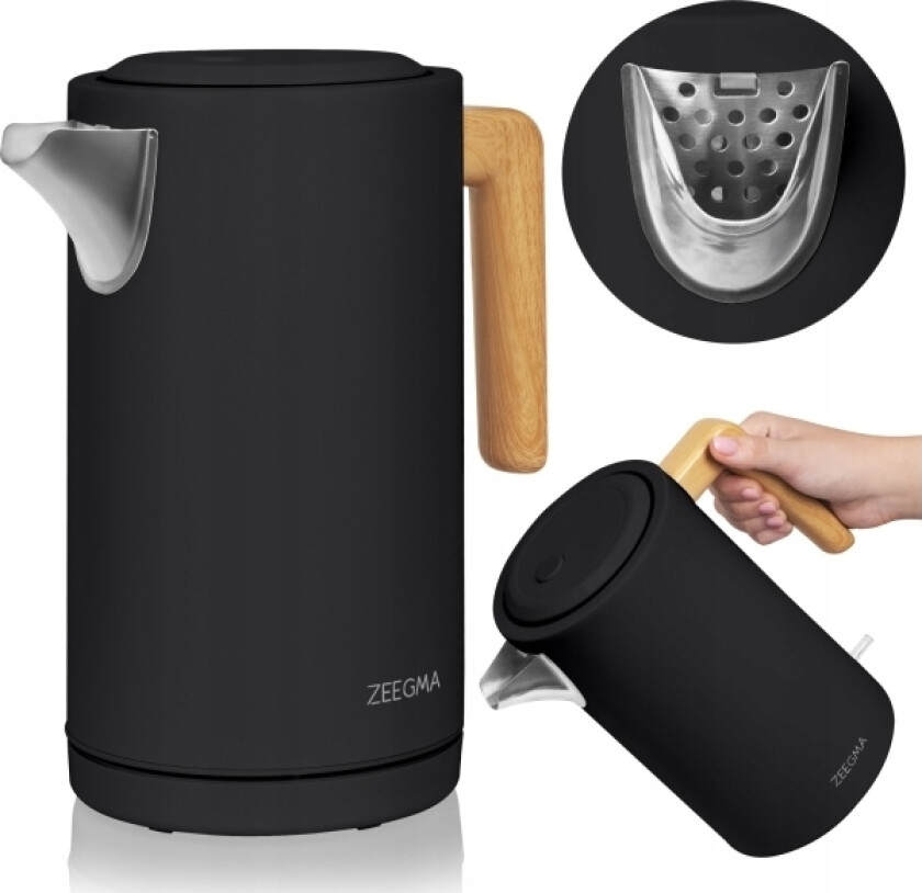 Czajnik Zeegma Zeegma Ketlee Black Wood