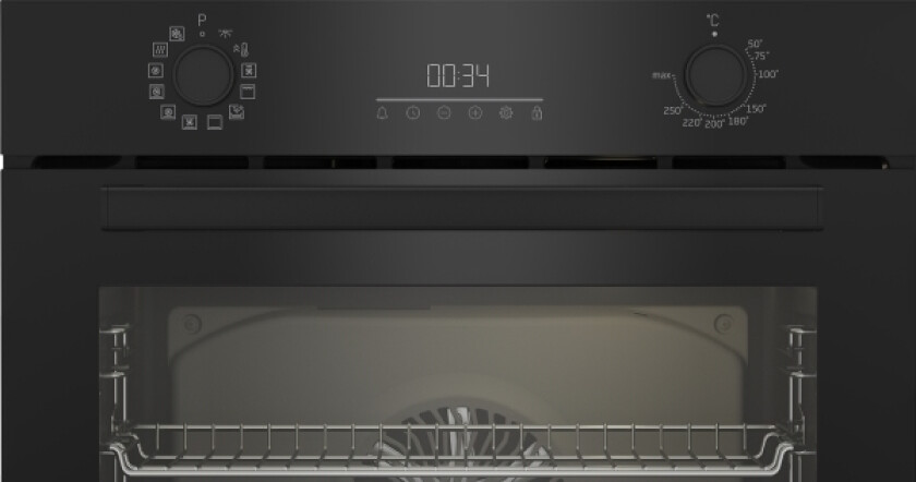 Bbir17300bcs, Medium, Elektrisk Ovn, 72 L, 2500 W, 72 L, Katalytisk