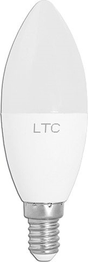 Ltc Ps Ltc Led-Pære C37 E14 Smd 7W 230V, Varmhvitt Lys, 560Lm.