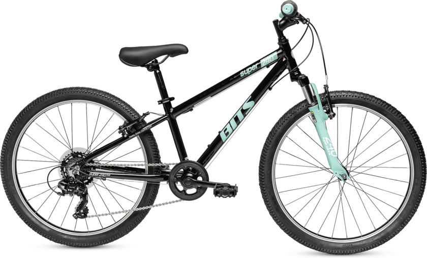 Super 24 Alu 2025, terrengsykkel, junior Black/Mint