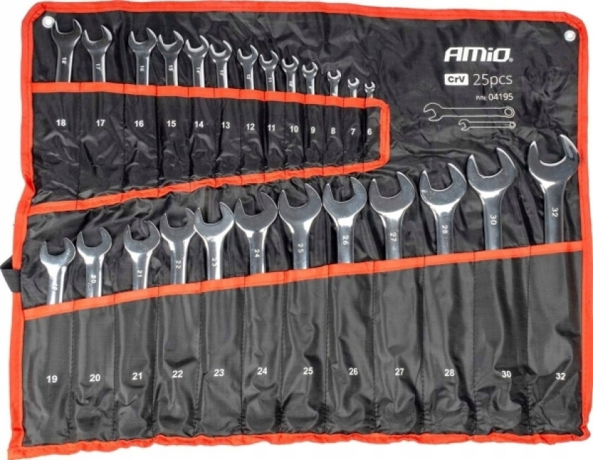 Bilde av Åpennøkler, 6-32 Mm, 25 Stk. Amio-04195