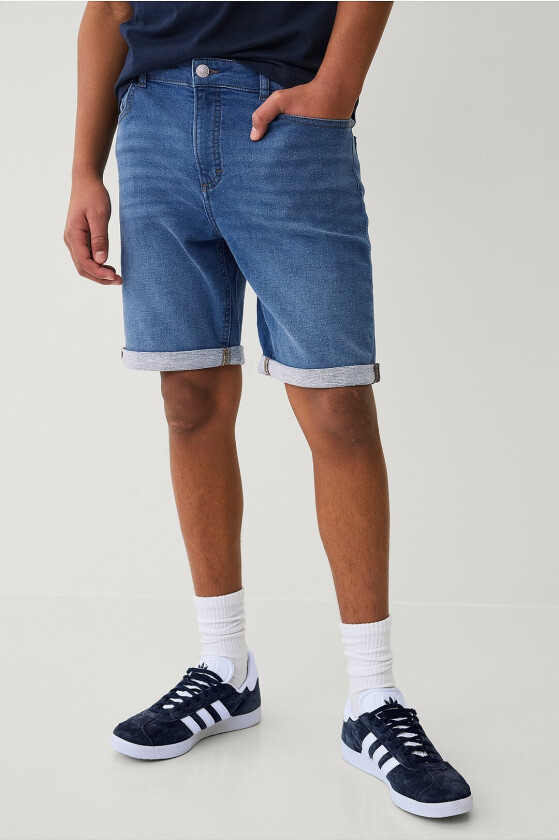 Jeans-shorts Denim Jogger Shorts - Blå