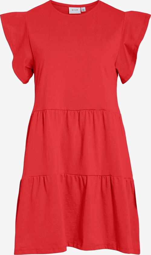 Kjole viSummer S/S Dress - Rød