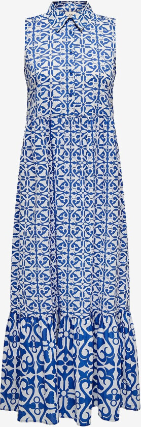 Maxikjole jdyAnna S/L Maxi Dress - Blå