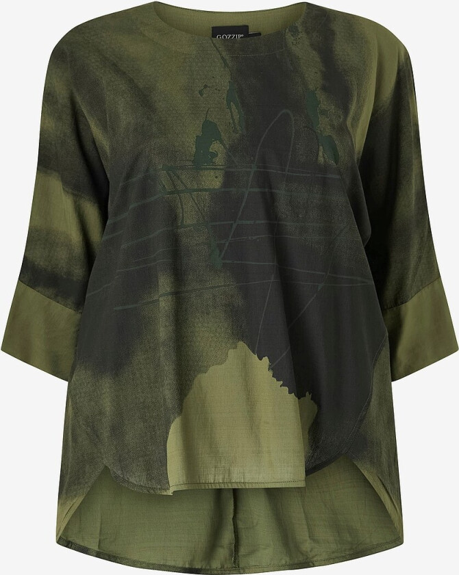 Topp gKleo Oversized Blouse - Svart