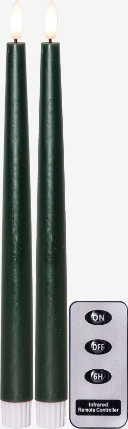 2-p Flamme Slim 28cm - Grønn